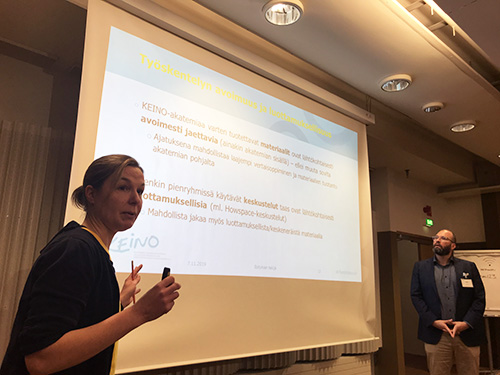 Pienryhmätyöskentelyn alustuspuheenvuoro
